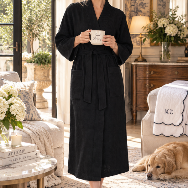 Waffle Robe Womens – Lightweight, Quick-Dry Spa Comfort