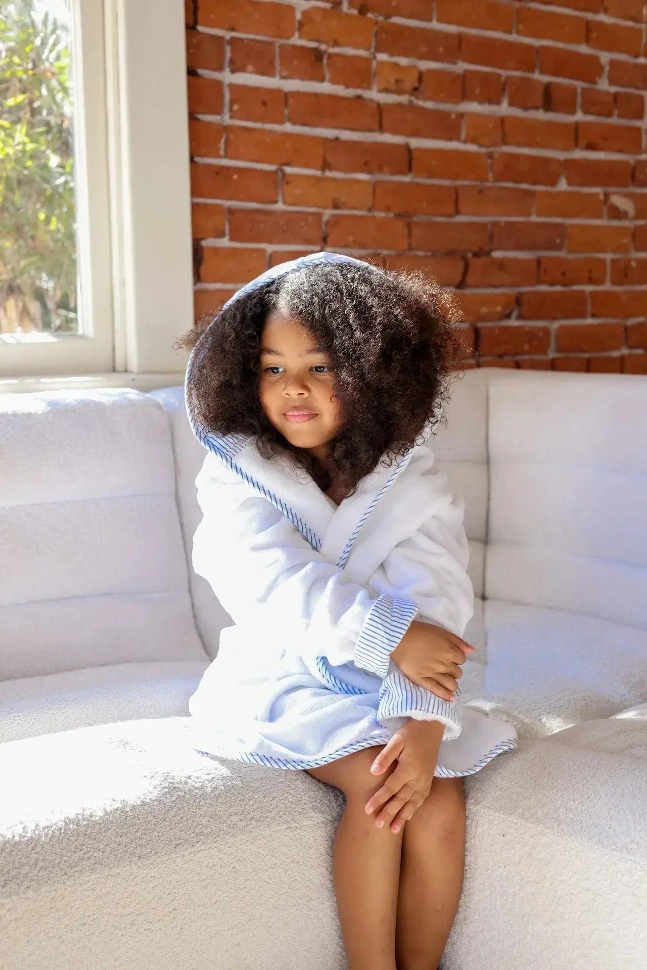 Kids Plush Robe – Ultra Soft, Safe & Cozy for Toddlers & Kids - Lotus Linen