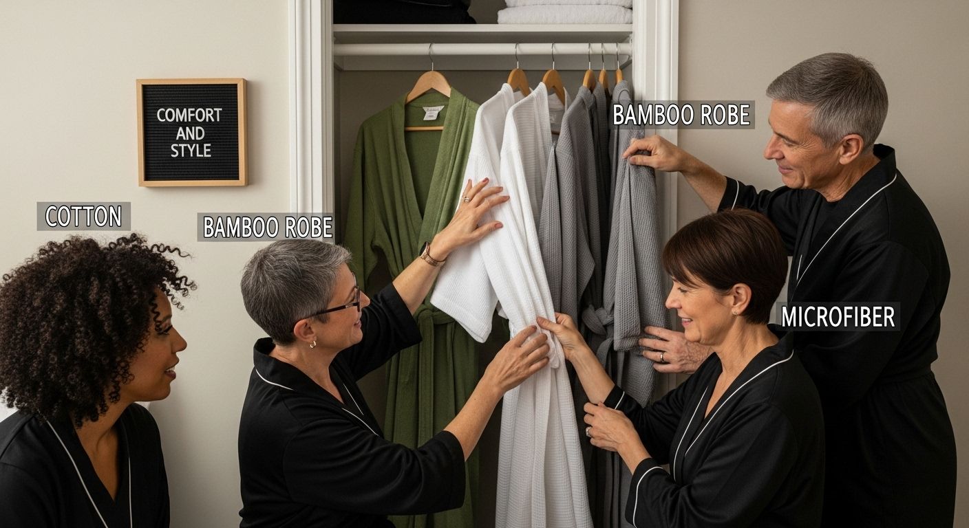 Choosing Robe Materials: Guide to Comfort and Style