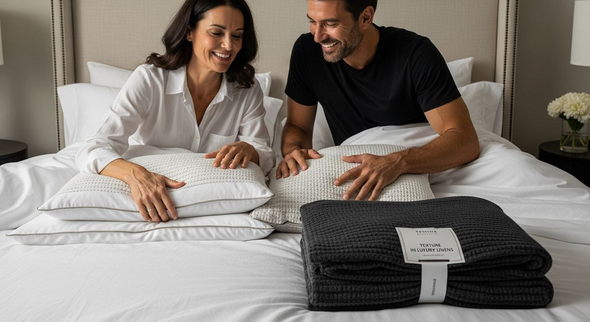 Understanding Texture in Luxury Linens: A Deep Dive – Lotus Linen