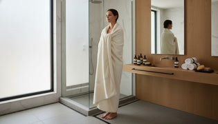 oversized towel spa