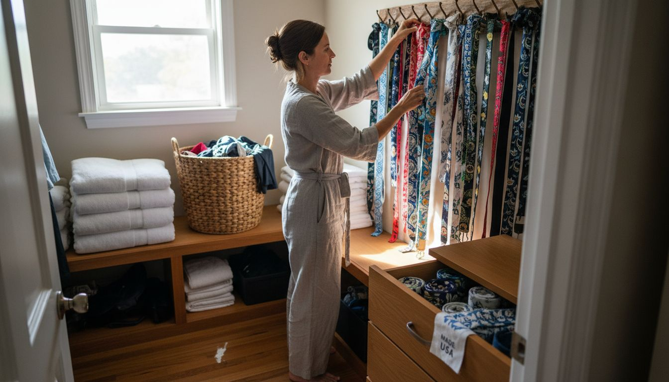 Stylish Robe Belt Storage Ideas for Organized Homes