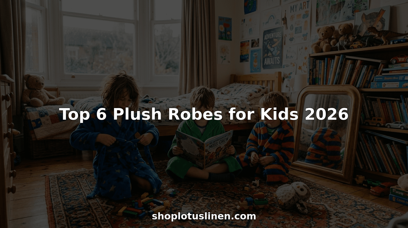 Top 6 Plush Robes for Kids 2026