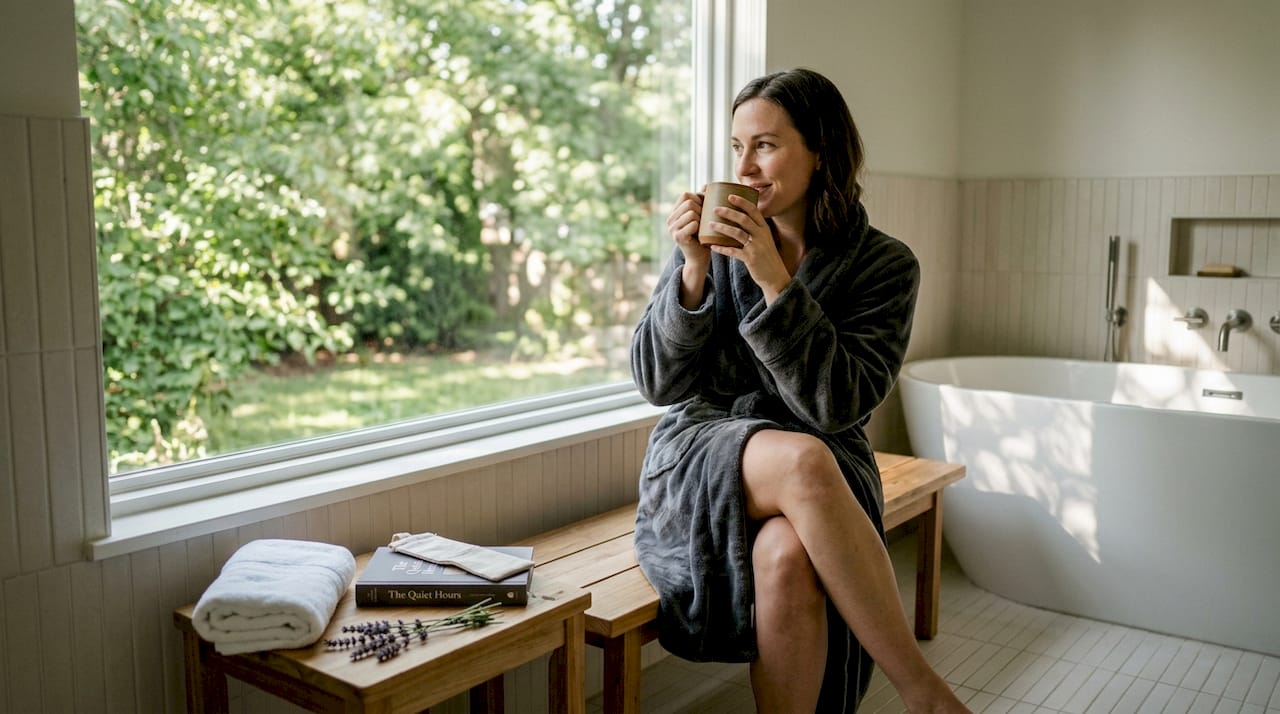 What is a weighted spa robe? Benefits and buying guide