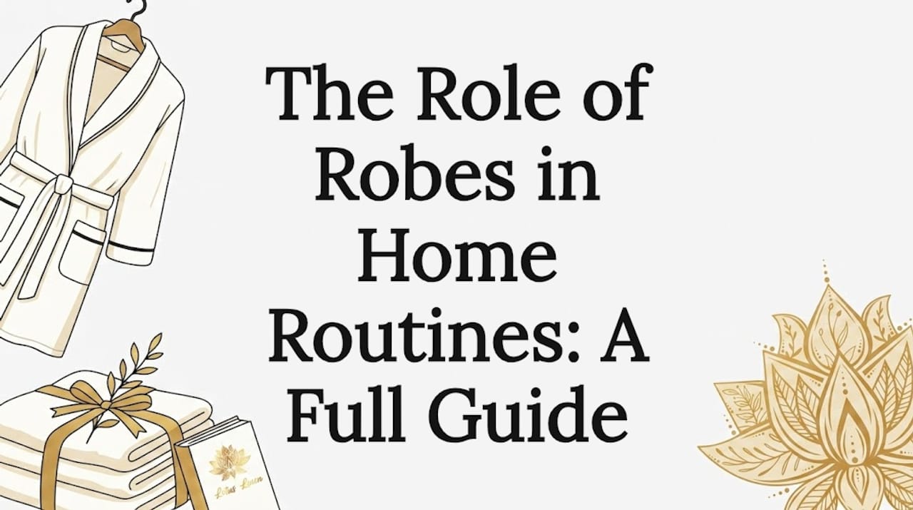 The Role of Robes in Home Routines: A Full Guide – Lotus Linen