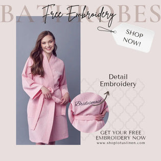  Guide on The Most Thoughtful Birthday Gifts — Personalized Robes for Women and Men - Lotus Linen