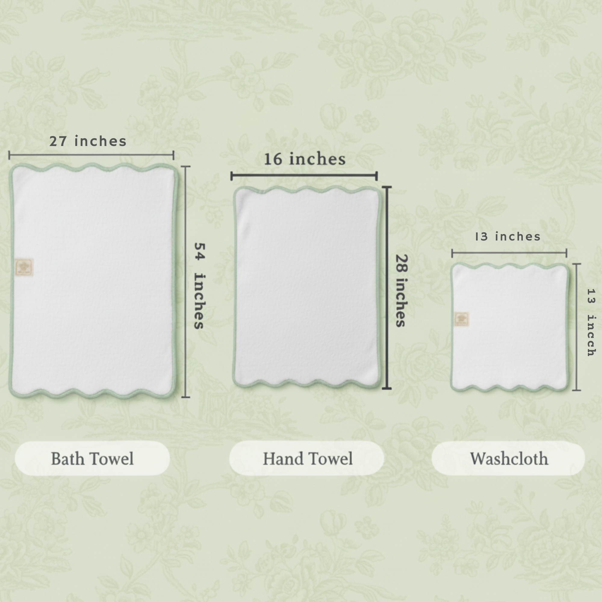 Scallop Piping Bath Sheet – Oversized Bathroom Towel