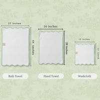 Bath Towels – Fluffy, Ultra Soft & Highly Absorbent (4 pieces) - Lotus Linen