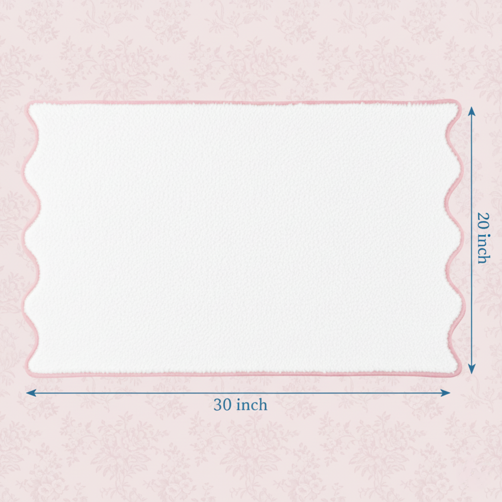 Scallop Piping Bath Sheet – Oversized Bathroom Towel