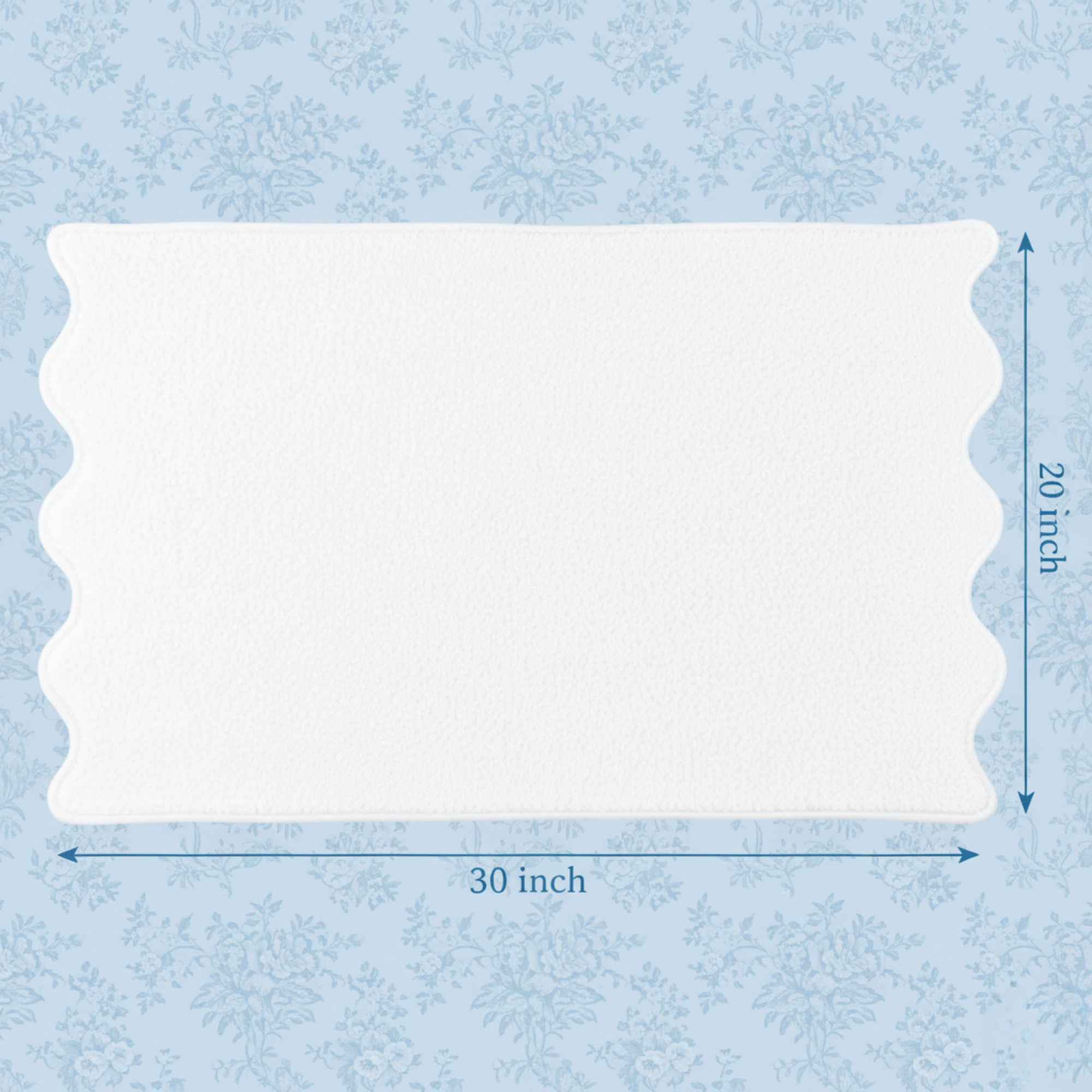 Scallop Piping Bath Sheet – Oversized Bathroom Towel