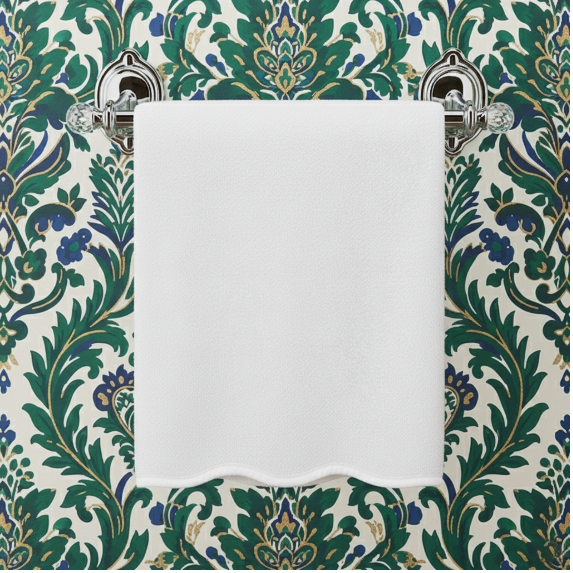 Scallop Piping Bath Sheet – Oversized Bathroom Towel