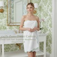 Bath Towels – Fluffy, Ultra Soft & Highly Absorbent (4 pieces) - Lotus Linen