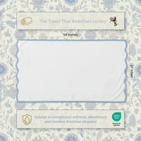 Bath Towels – Fluffy, Ultra Soft & Highly Absorbent (4 pieces) - Lotus Linen