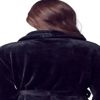 Women's Ultra Soft Plush Bathrobe - Lotus Linen