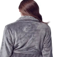 Women's Ultra Soft Plush Bathrobe - Lotus Linen