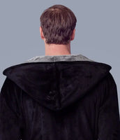 Men’s Robe with Hood – Ultra-Soft Plush Comfort for Everyday Use - Lotus Linen