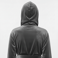 Women’s Plush Hooded Robe - Spa-Worthy Comfort at Home