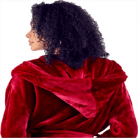 Women’s Plush Hooded Robe - Spa-Worthy Comfort at Home - Lotus Linen