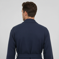 Waffle Spa Bathrobe for Men -  Absorbent, Lightweight