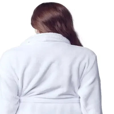 Women's Ultra Soft Plush Bathrobe - Lotus Linen