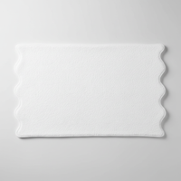 Scallop Piping Bath Sheet – Oversized Bathroom Towel