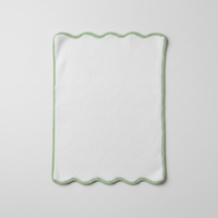Scallop Piping Bath Sheet – Oversized Bathroom Towel