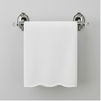 Scallop Piping Bath Sheet – Oversized Bathroom Towel