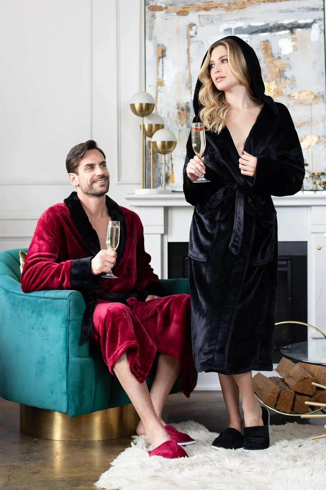 Cozy Mens Plush Robes – Built for Comfort, Designed to Last - Lotus Linen
