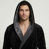 Men’s Robe with Hood – Ultra-Soft Plush Comfort for Everyday Use