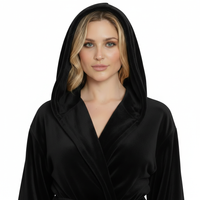 Women’s Plush Hooded Robe - Spa-Worthy Comfort at Home
