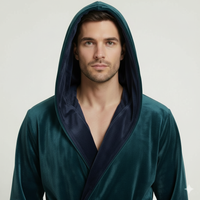 Men’s Robe with Hood – Ultra-Soft Plush Comfort for Everyday Use