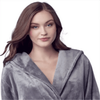 Women’s Plush Hooded Robe - Spa-Worthy Comfort at Home - Lotus Linen