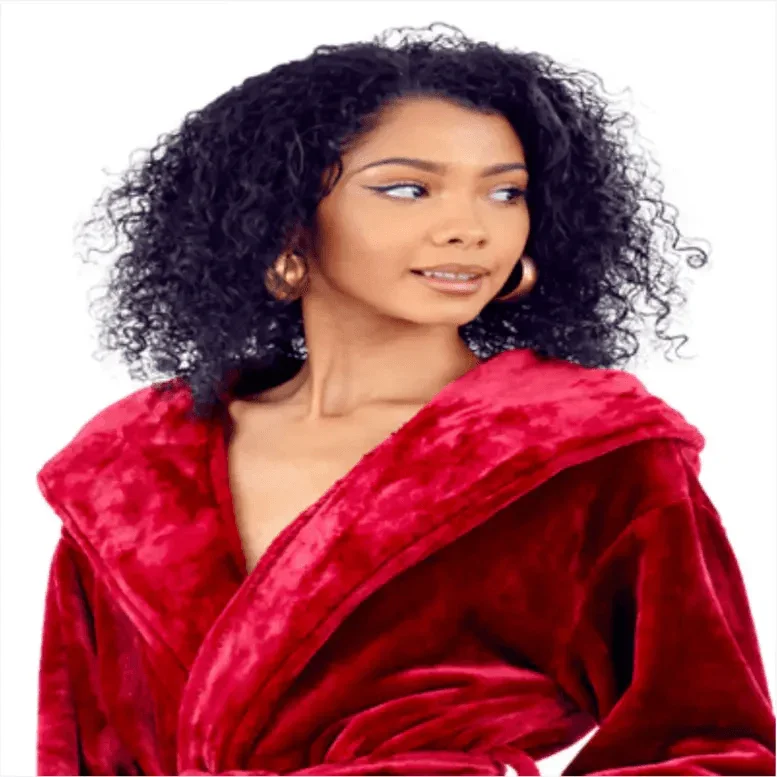 Women’s Plush Hooded Robe - Spa-Worthy Comfort at Home - Lotus Linen