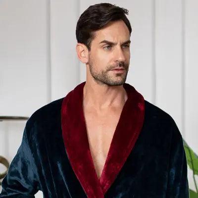 Cozy Mens Plush Robes – Built for Comfort, Designed to Last - Lotus Linen