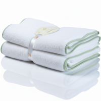 Luxury Scallop Piping Bath Towel Sets (6-Piece)