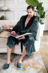 green robe