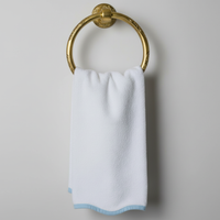 Scallop Piping Bath Sheet – Oversized Bathroom Towel