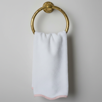 Scallop Piping Bath Sheet – Oversized Bathroom Towel