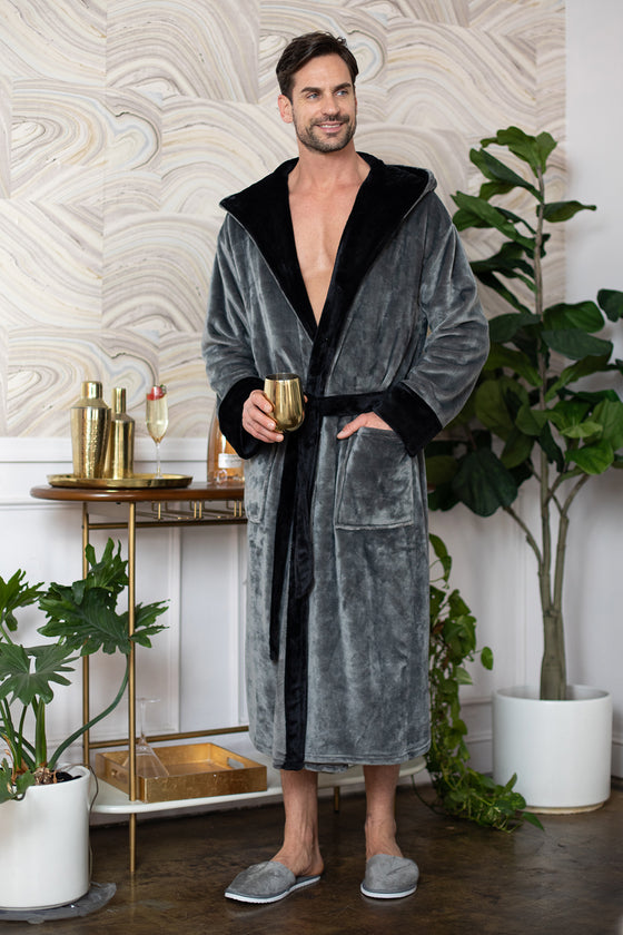hooded robe for men