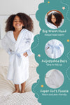 kids personalized robe