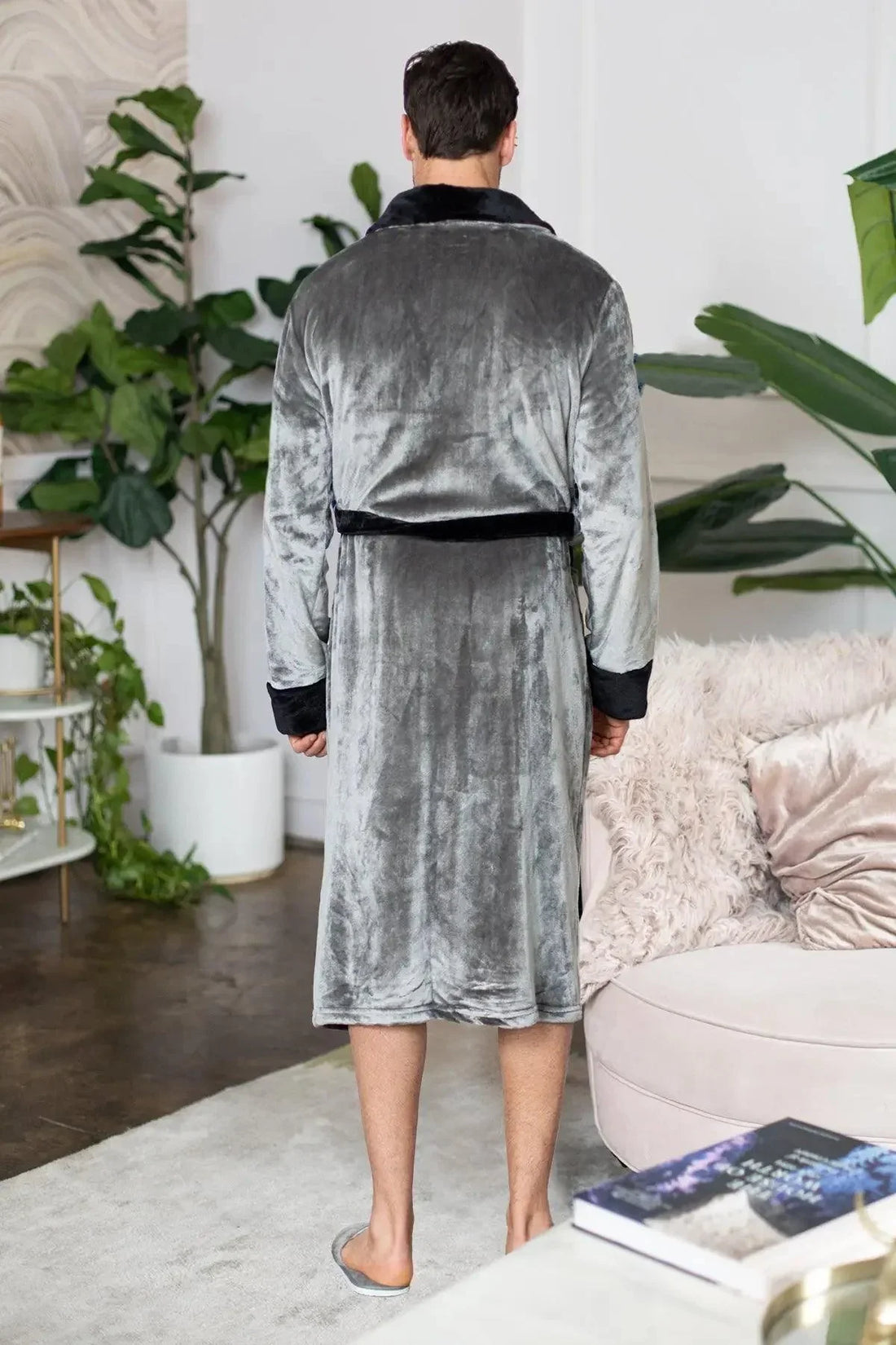 Cozy Mens Plush Robes – Built for Comfort, Designed to Last - Lotus Linen