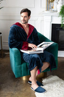 Men’s Robe with Hood – Ultra-Soft Plush Comfort for Everyday Use - Lotus Linen