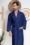 mens waffle robe