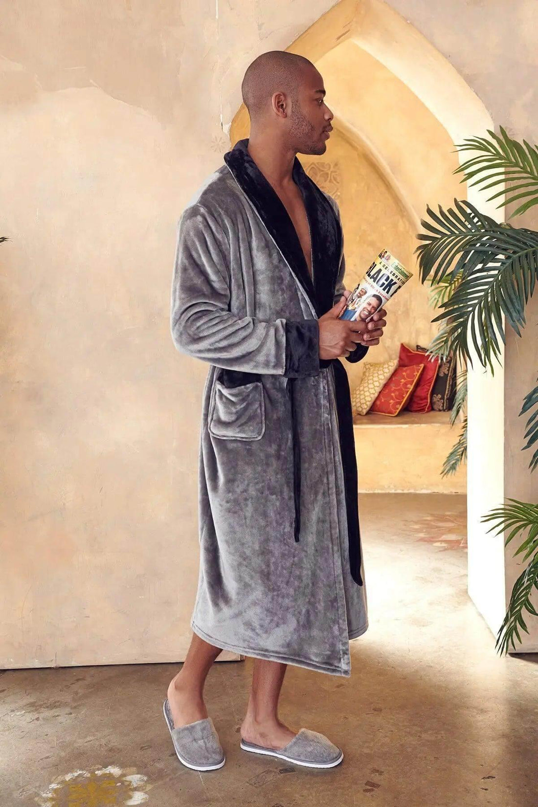 Cozy Mens Plush Robes – Built for Comfort, Designed to Last - Lotus Linen