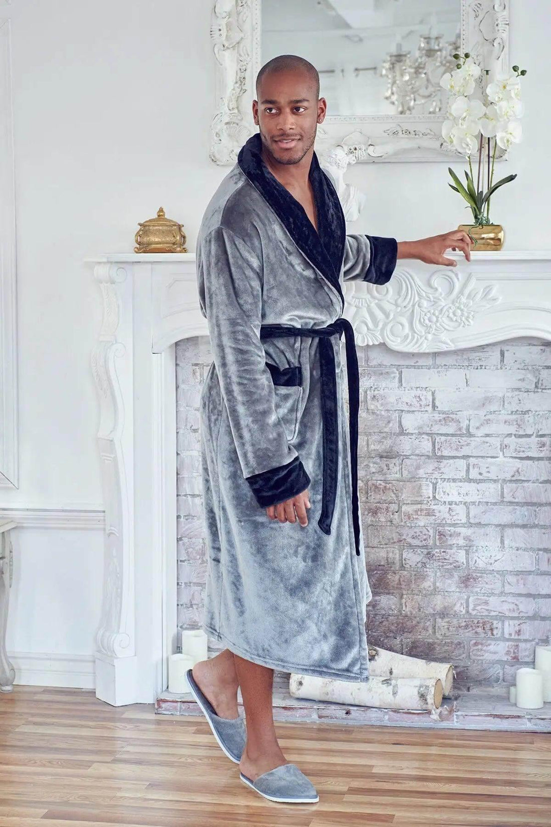 Cozy Mens Plush Robes – Built for Comfort, Designed to Last - Lotus Linen