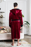 Men’s Robe with Hood – Ultra-Soft Plush Comfort for Everyday Use - Lotus Linen