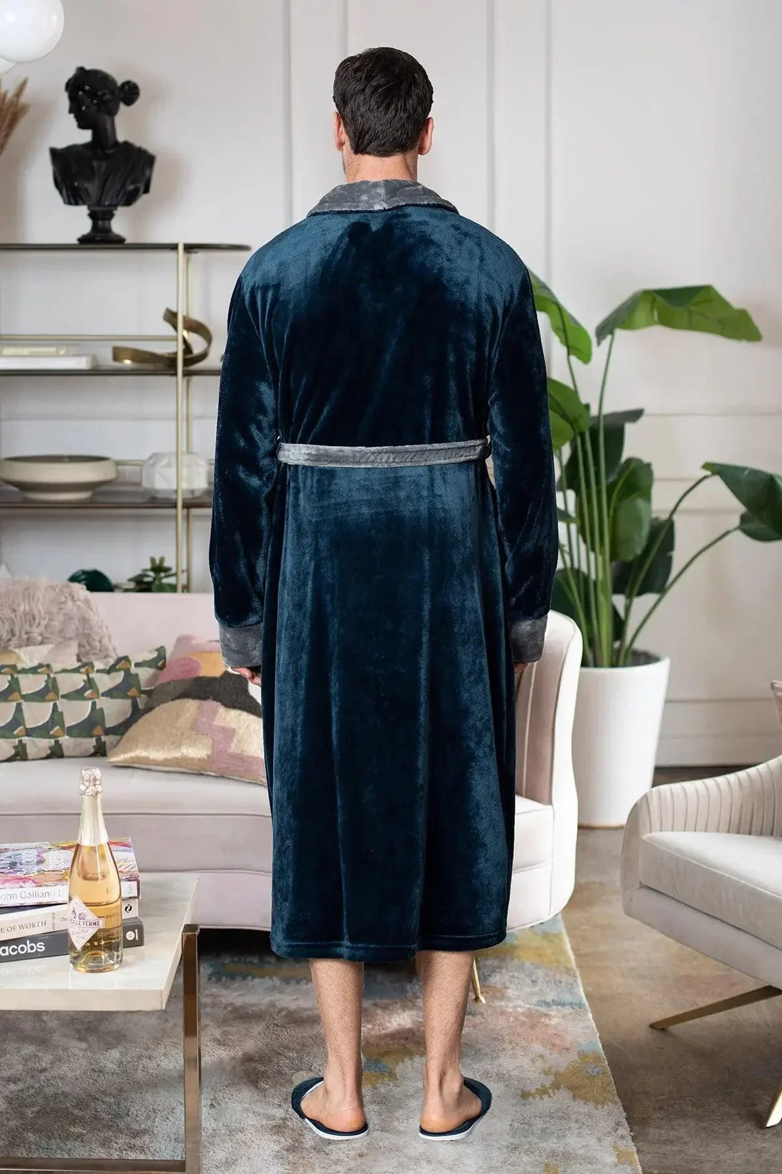 Cozy Mens Plush Robes – Built for Comfort, Designed to Last - Lotus Linen