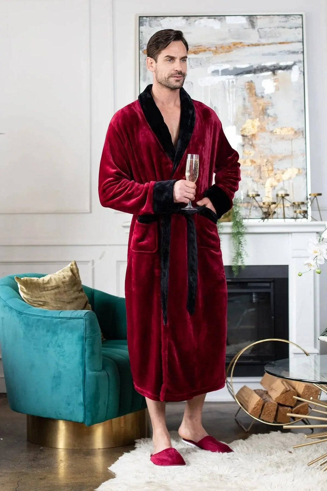 Cozy Mens Plush Robes – Built for Comfort, Designed to Last - Lotus Linen