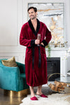 men shawl robe