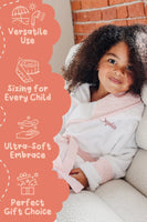 Kids Plush Robe – Ultra Soft, Safe & Cozy for Toddlers & Kids - Lotus Linen